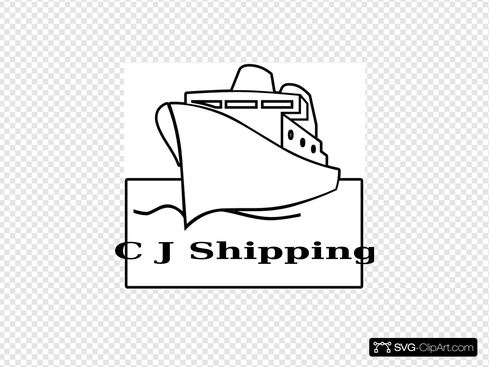 Cj Shipping Clip art, Icon and SVG.