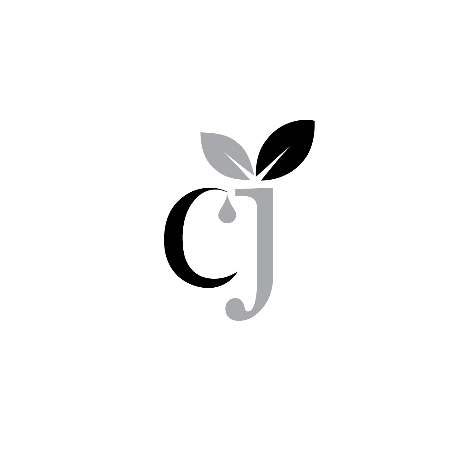 Logo Design for CJ Wellness. Silver & Black. by Pv_999.