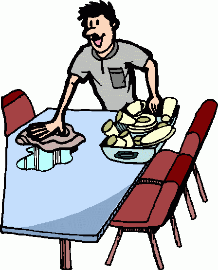Clear Table Clipart.