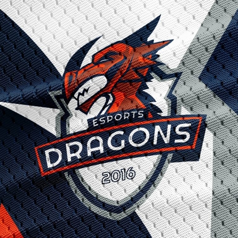 Dragon Clan Logo Template.