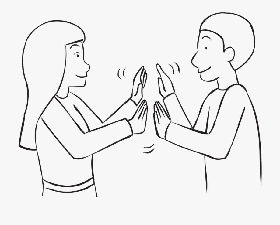 Clapping Partner Hand , Transparent Cartoon, Free Cliparts.