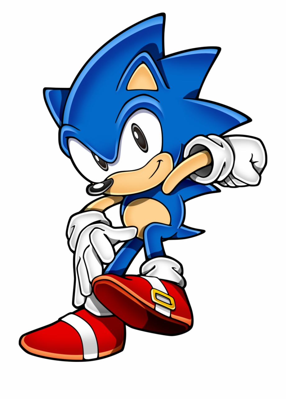 Classic Sonic Clip Art