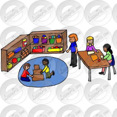 classroom centers light table clipart