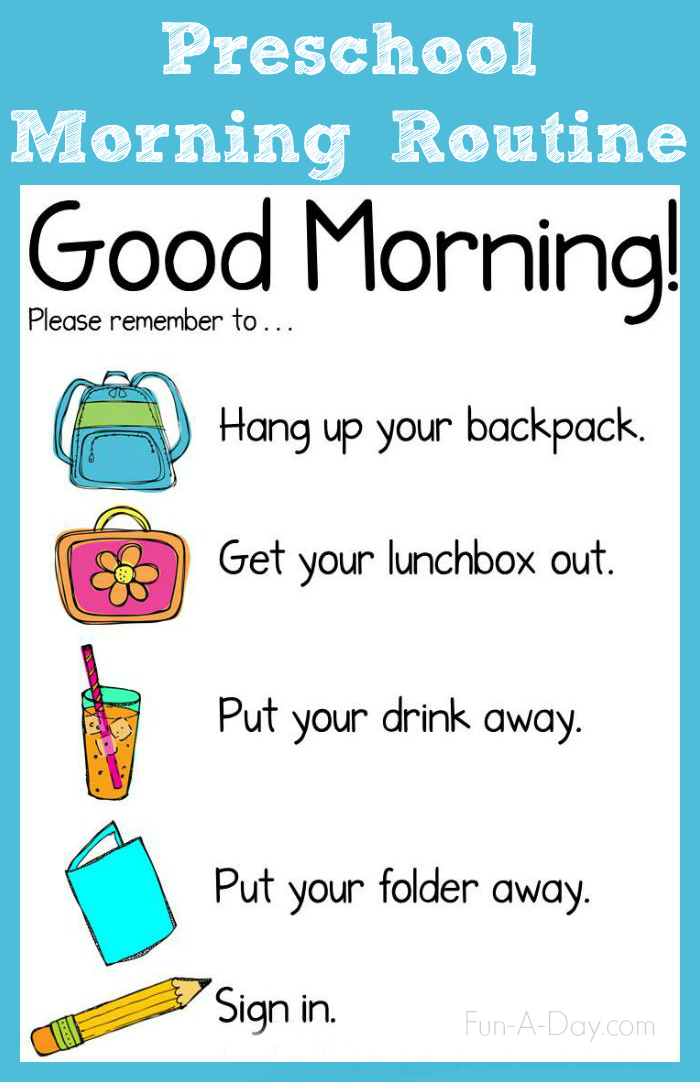 How To Organize Your School Morning Routine at Josephine Munoz blog