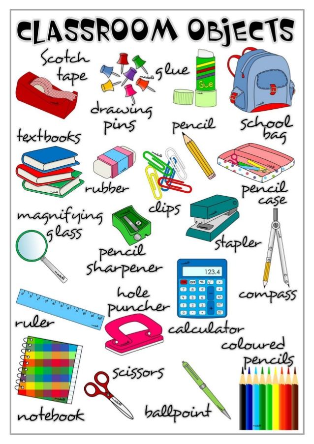 Classroom Objects Clipart 18.