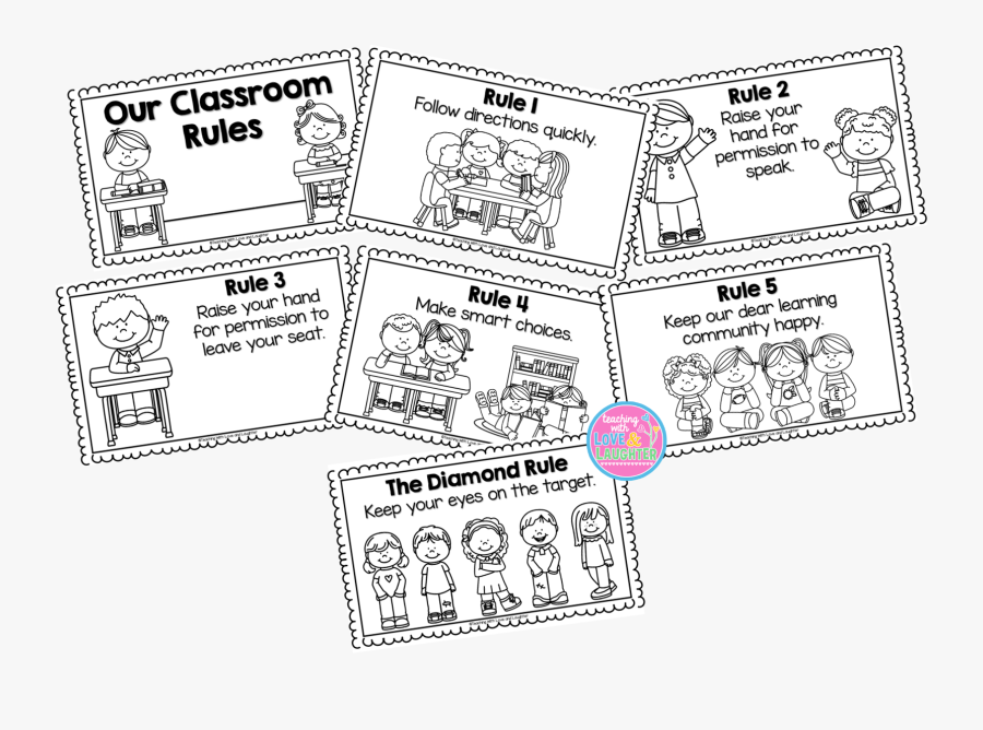 Whole Brain Teaching Rules Booklet , Free Transparent.