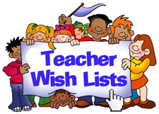 Classroom Wish List Clipart.