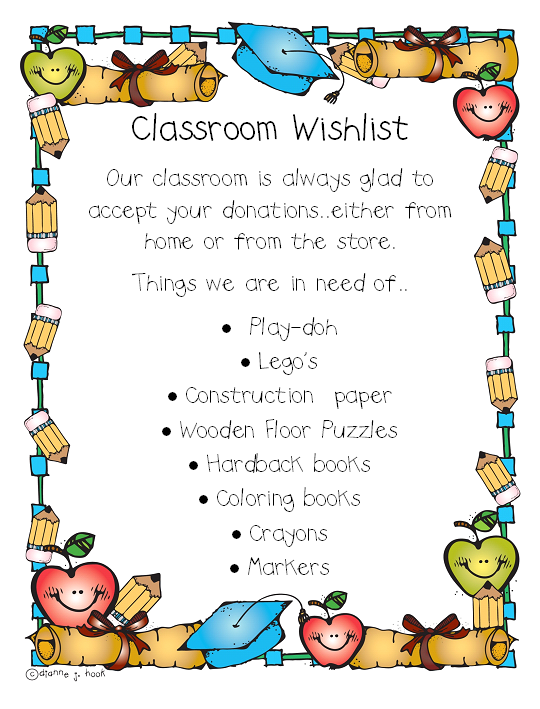 Classroom Wish List Clipart 20 Free Cliparts Download Images On 