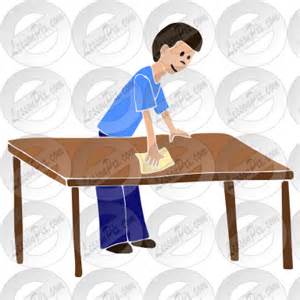 Clean Table Clipart Clipart Kid, Table Washer Clip Art.