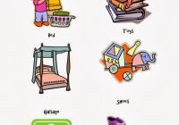 Pick Up Toys Clipart.