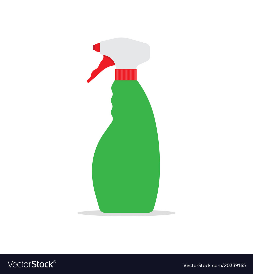Cleaning spray bottle icon.