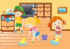 Children cleaning the house clipart 4 » Clipart Station.