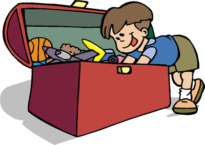 Toy Box Clipart.