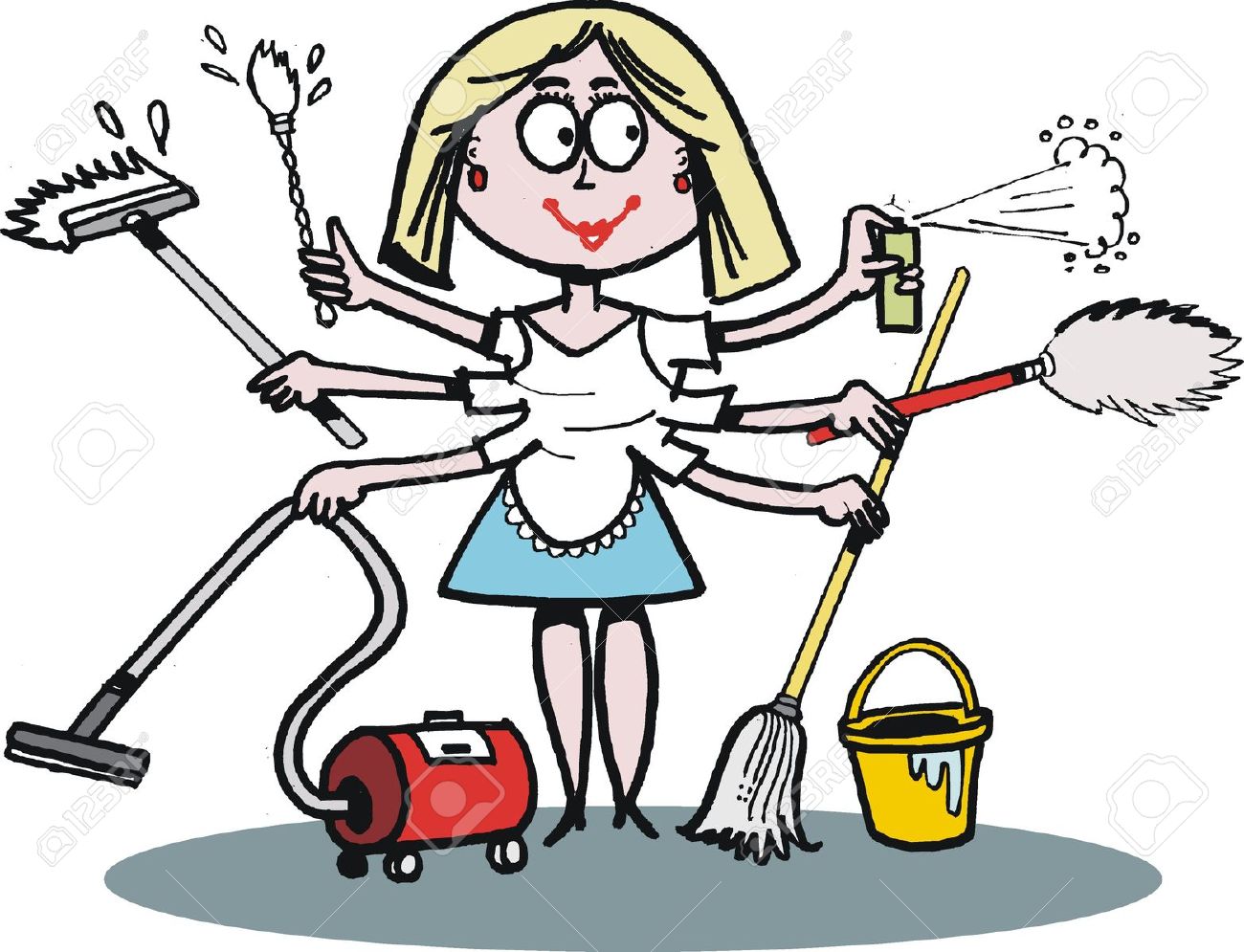 Cleaning Woman Clipart Free Cliparts Download Images On Clipground