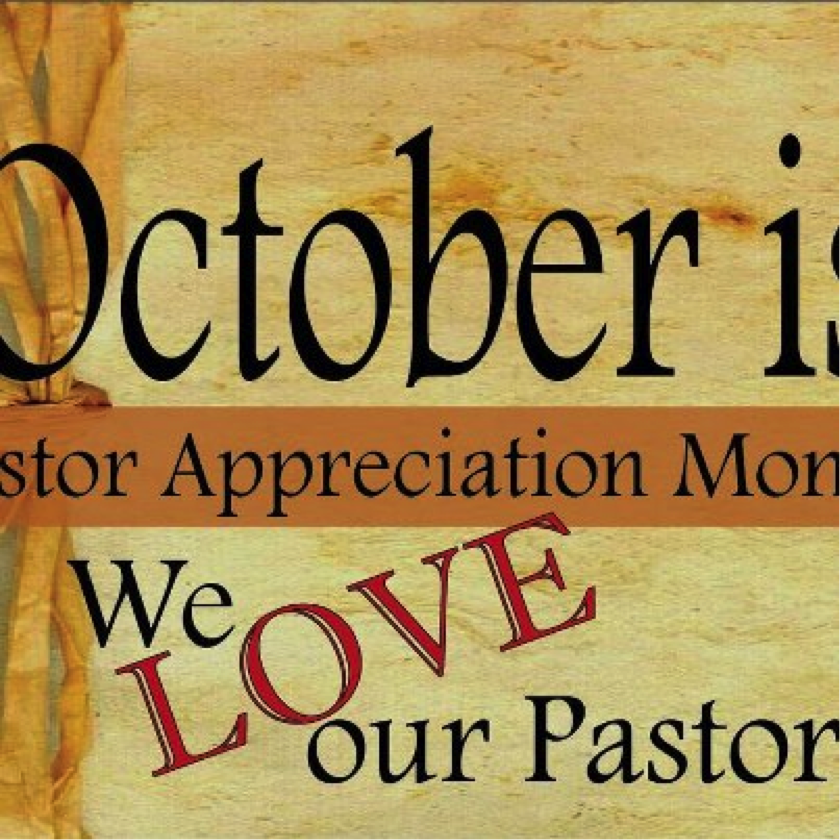pastor appreciation month clip art