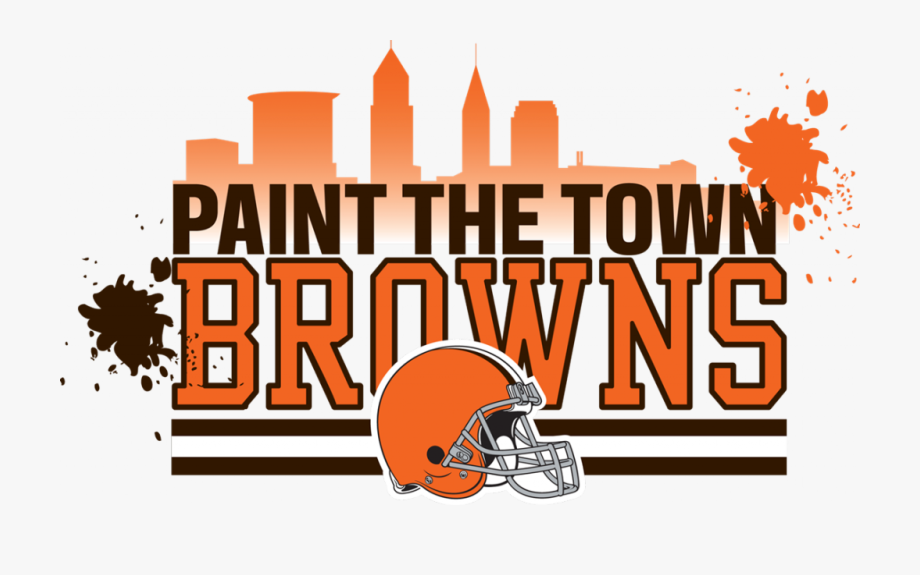 Logos And Uniforms Of The Cleveland Browns, Cliparts.