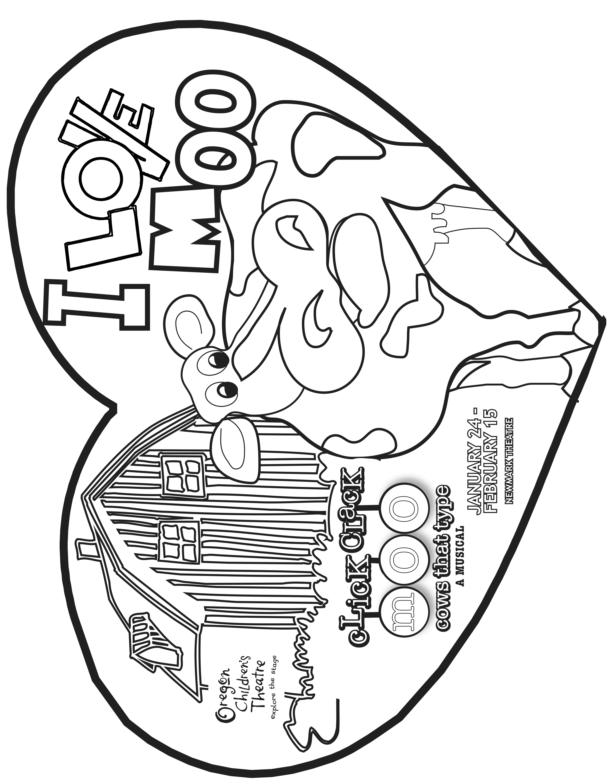 Free Click Clack Moo Cows That Type Coloring Pages, Download.