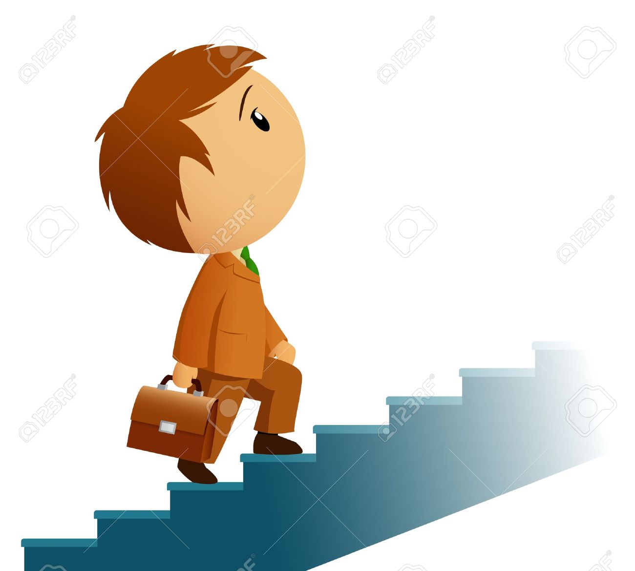 Climbing stairs clipart 5 » Clipart Station.