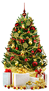 Animated Christmas Trees.