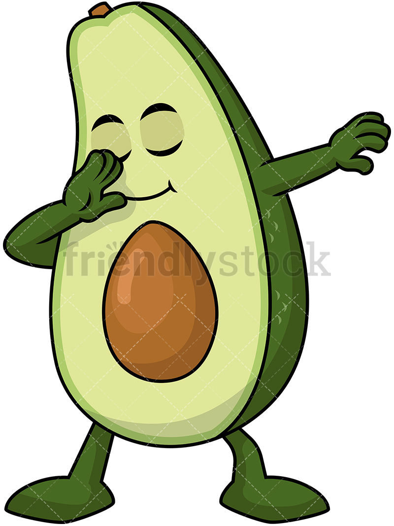 Dabbing Avocado.