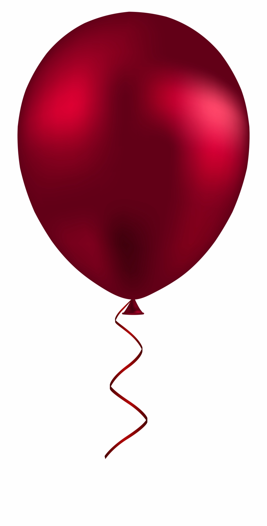 Red Balloon Png Clip Art.