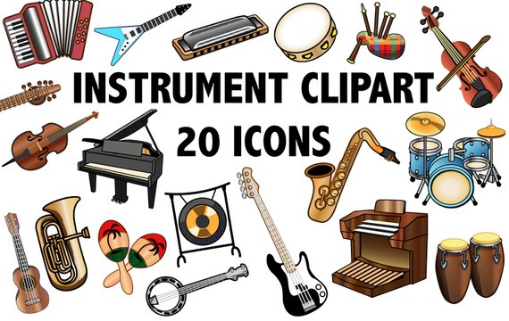 INSTRUMENT CLIPART Band Clipart Music Clip Art Instrument Petite.
