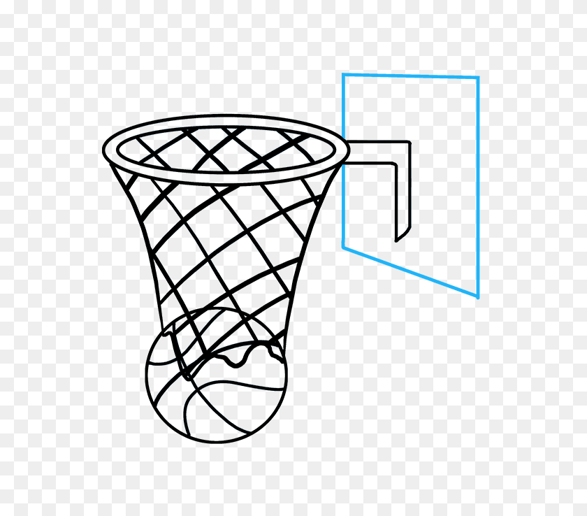 Basketball hoop.