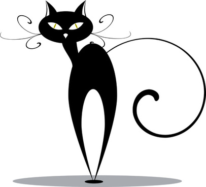 Black cat clip art free vector download (220,755 Free vector) for.
