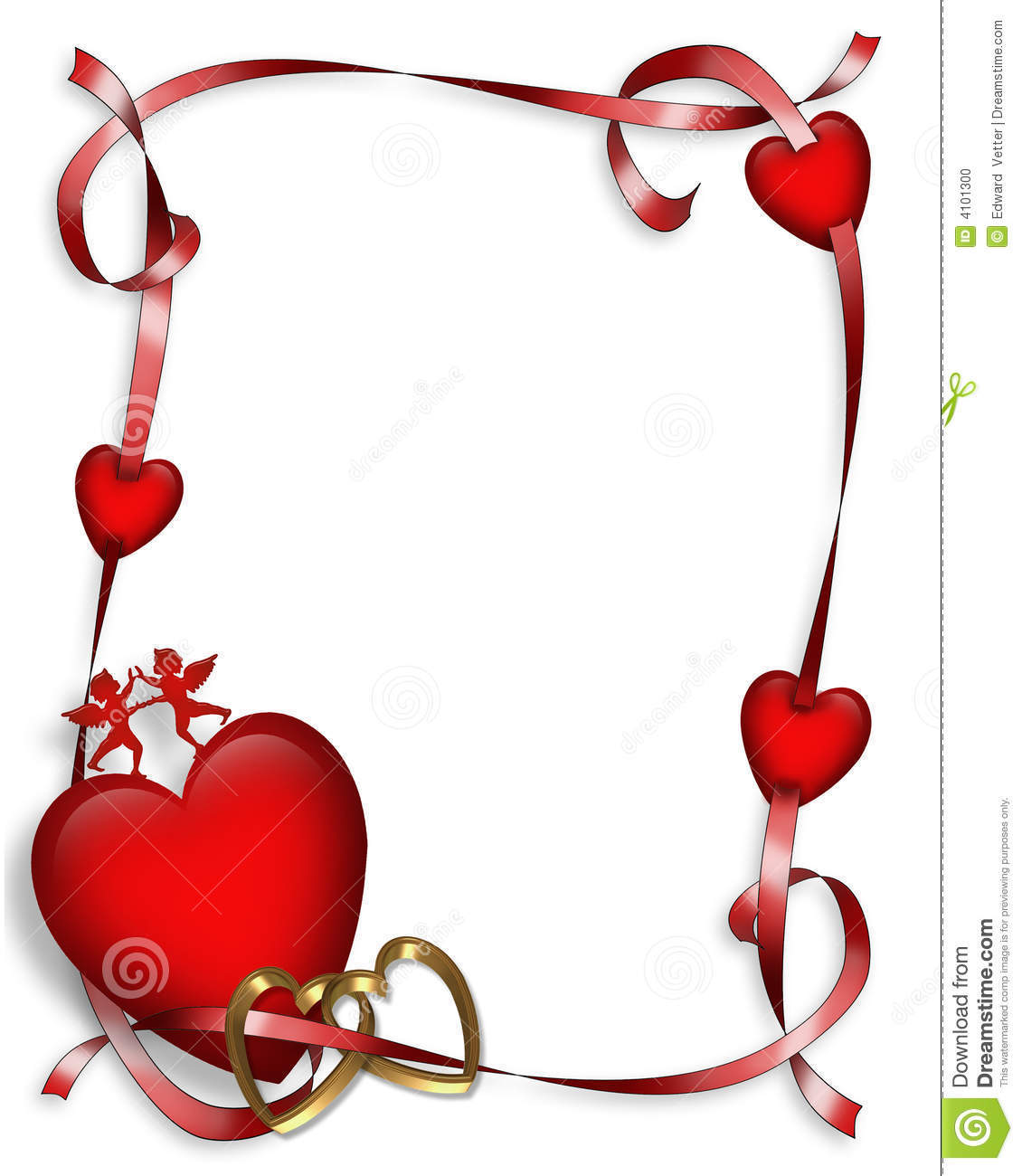 Free clipart valentines day border 1 » Clipart Station.