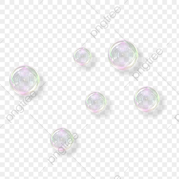 Free To Pull The Transparent Soap Bubbles, Bubbles Clipart.