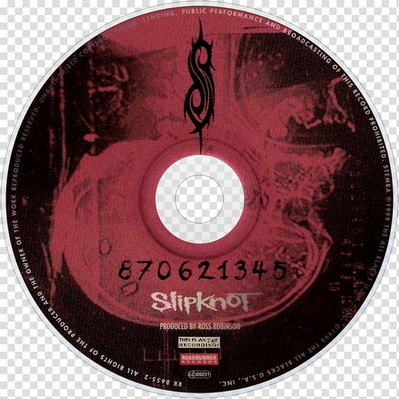 Compact disc Slipknot .5: The Gray Chapter Liner notes Album, Cd.
