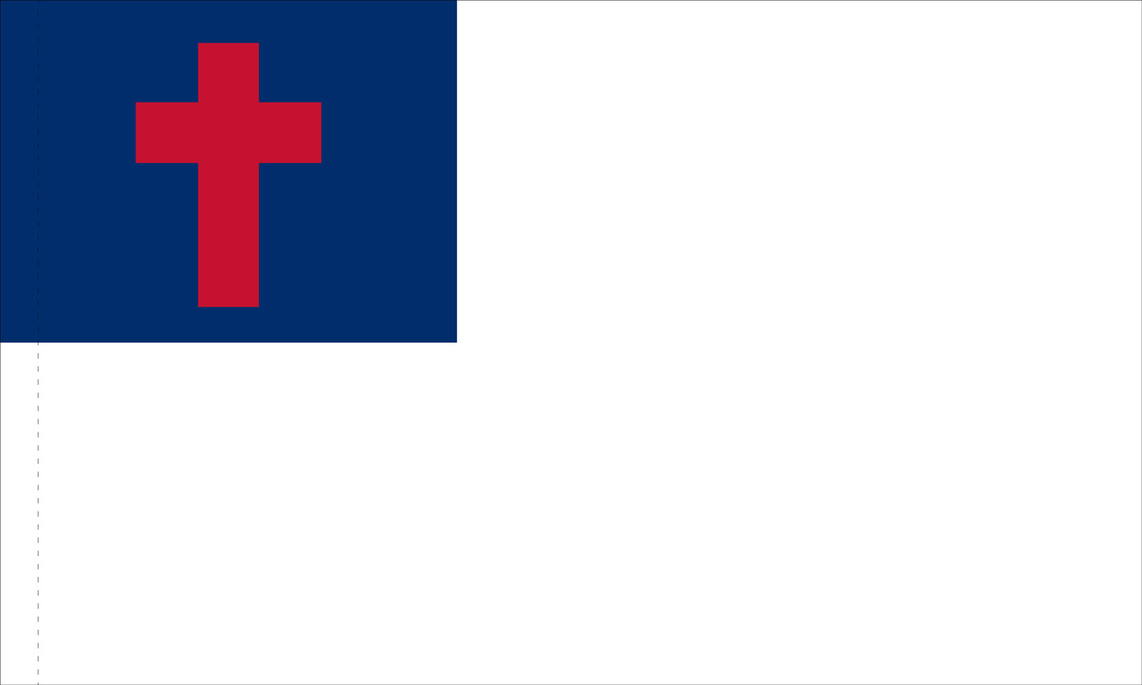 Printable Christian Flag