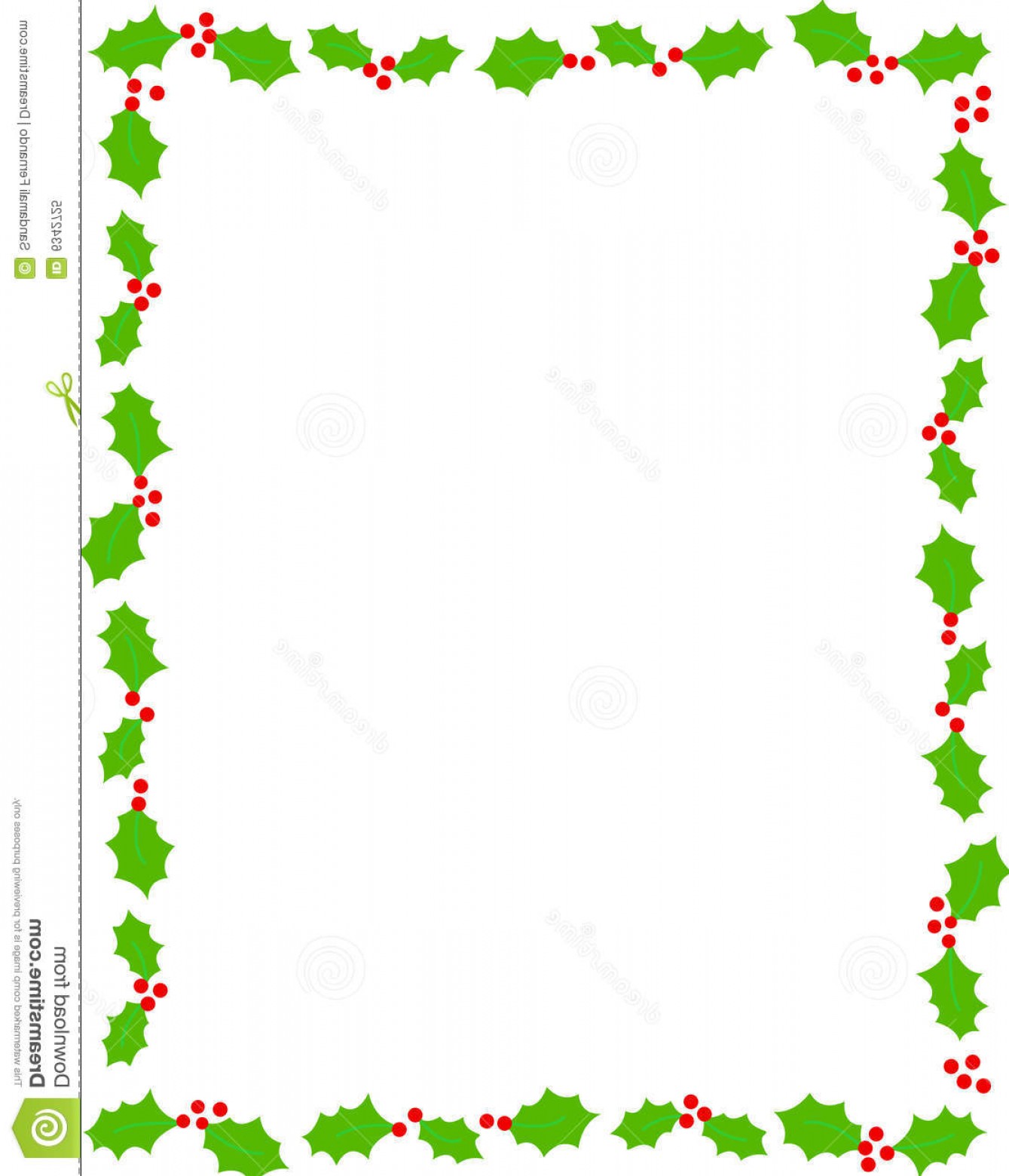 clip art christmas borders holly 20 free Cliparts | Download images on ...