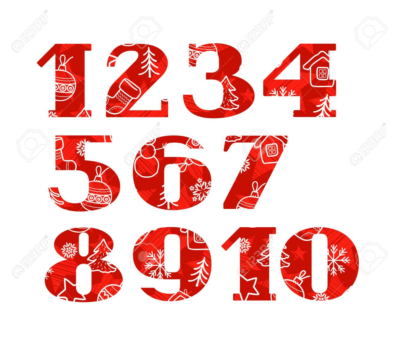clip art christmas numbers 20 free Cliparts | Download images on