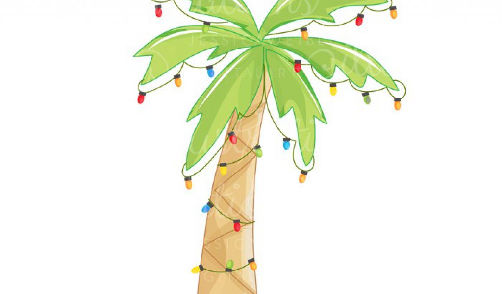 72+ Christmas Palm Tree Clip Art.