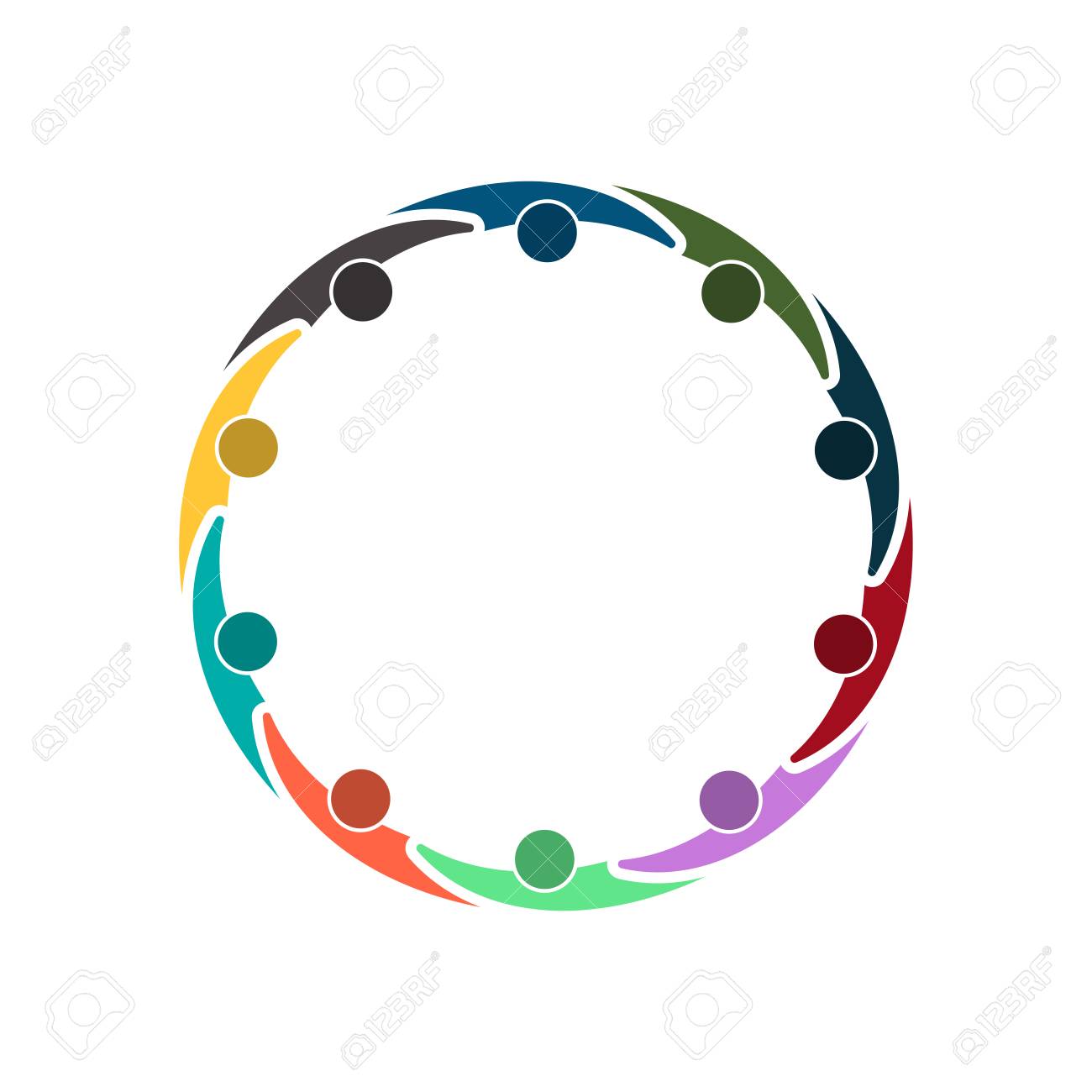 People Holding Hands In A Circle Clipart & Free Clip Art Images.
