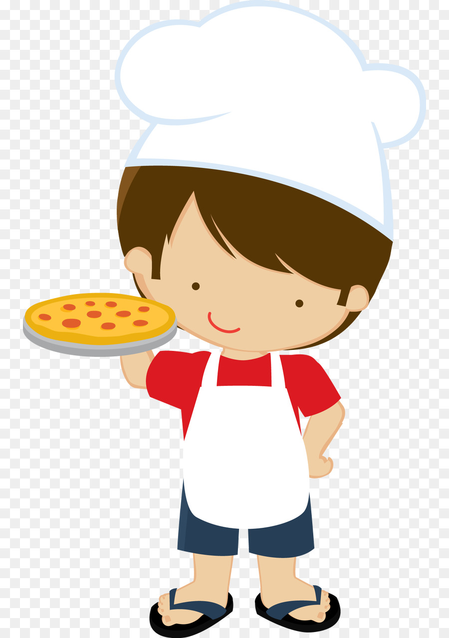 Chef Cooking Child Clip Art.