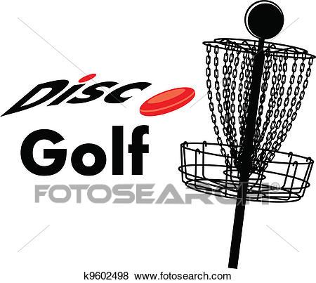 Disc golf Clip Art.