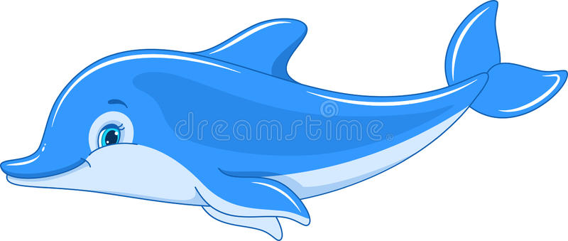 Dolphin Stock Illustrations.