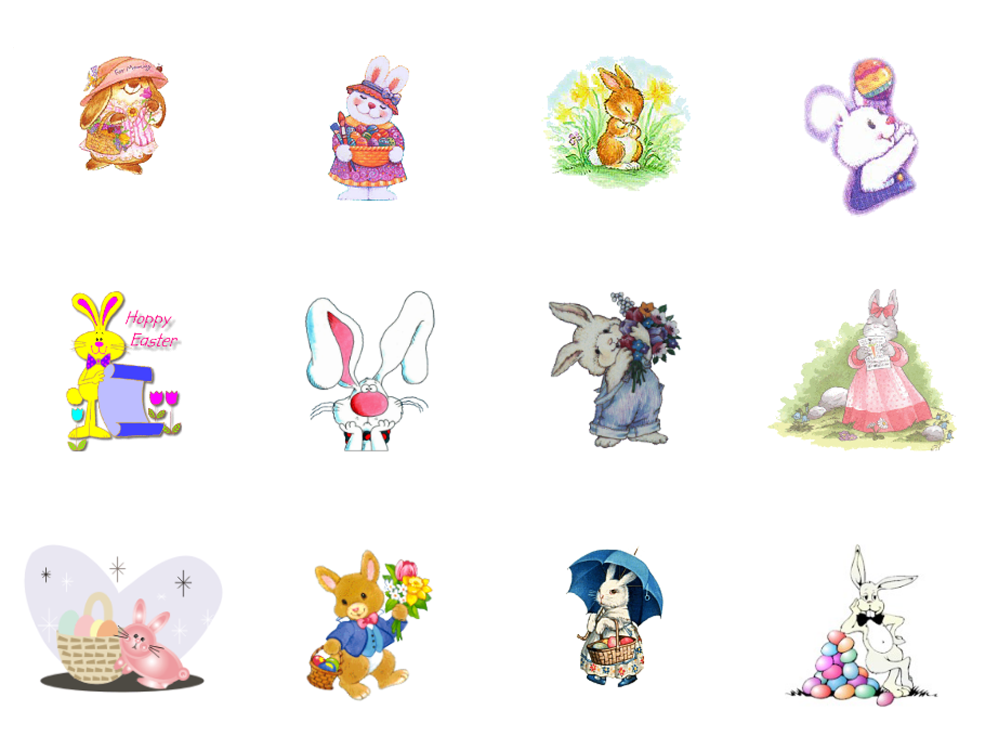 A Huge List of High Quality Free Easter Clip Art.