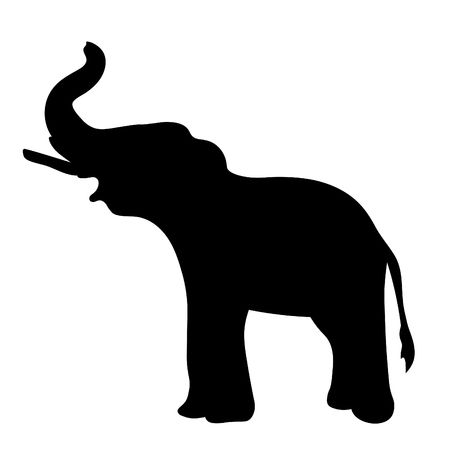 Free Free 70 Trunk Up Silhouette Elephant Svg SVG PNG EPS DXF File