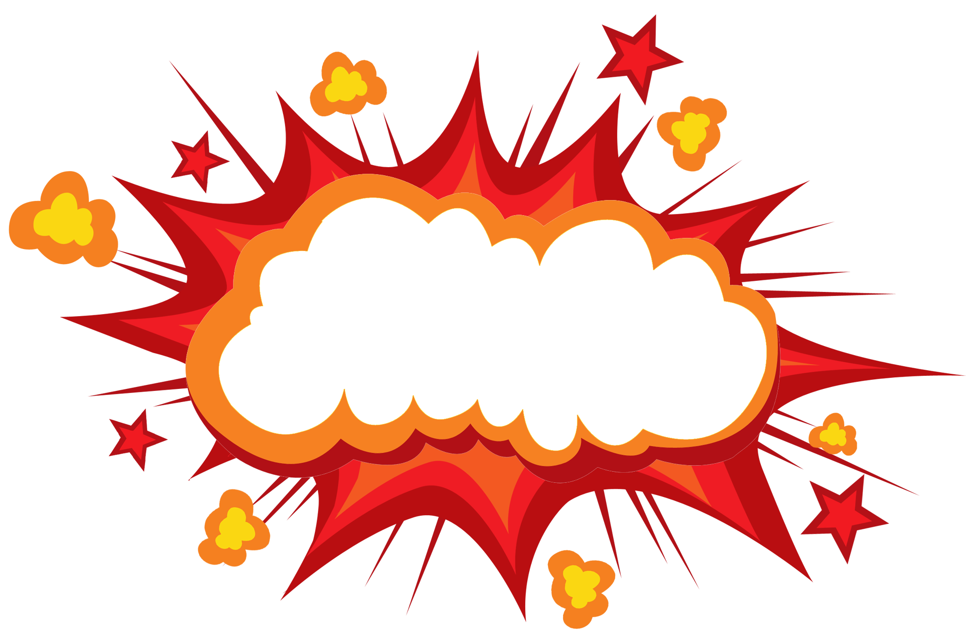 Download Box The Explosion Mushroom Comics Avoid Explode Clipart PNG.