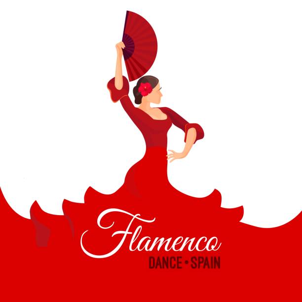 Best Flamenco Dancing Illustrations, Royalty.