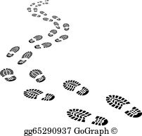 Footprints Clip Art.