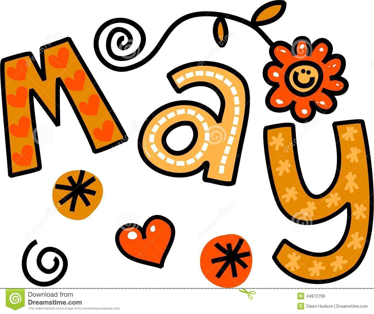 Month May Clipart Free Large.