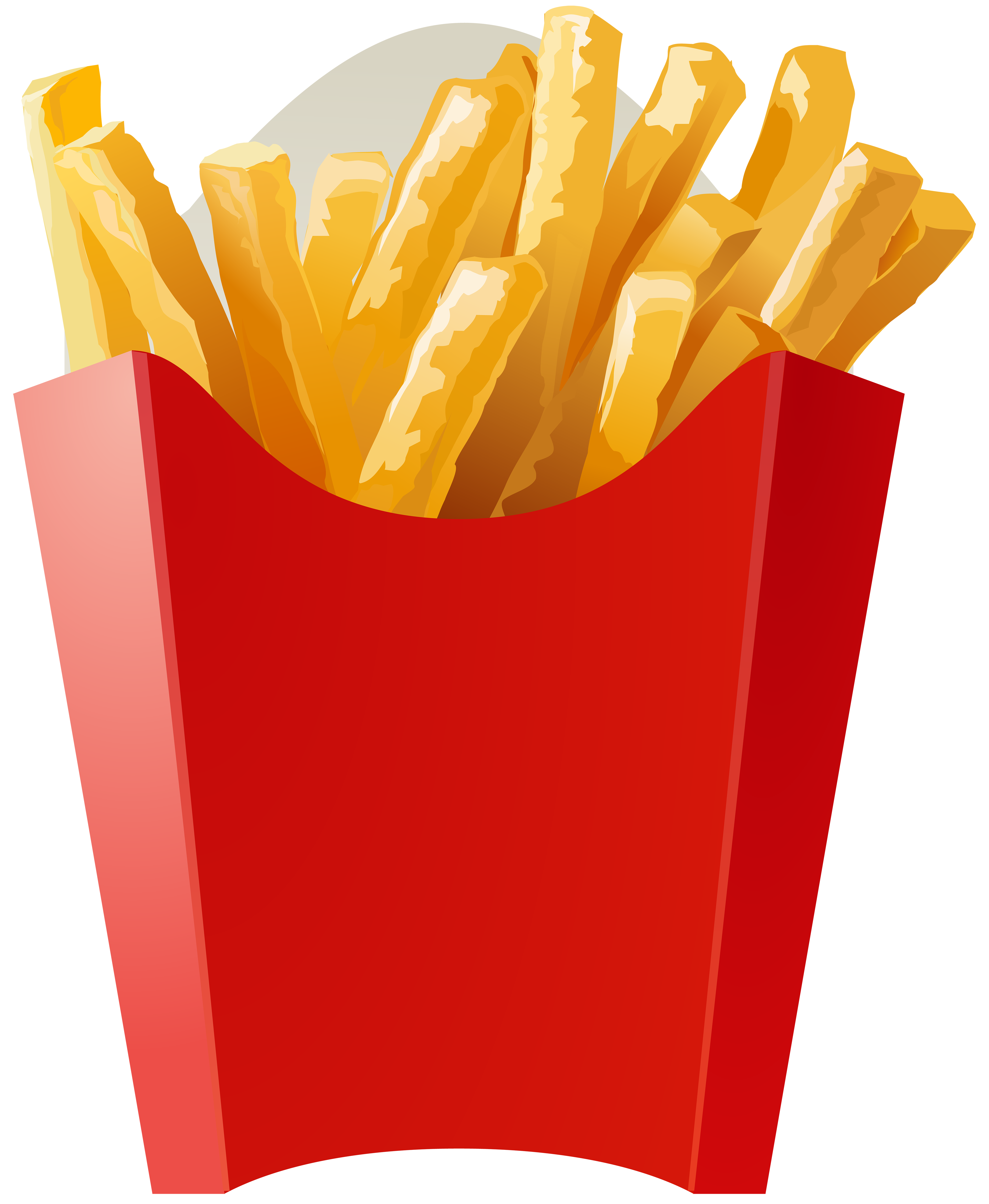 French Fries PNG Clip Art Image.