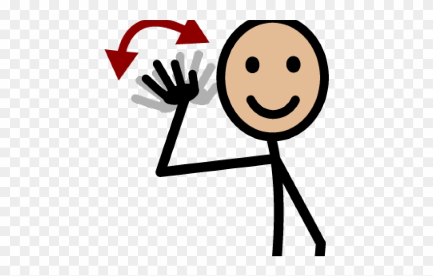 Goodbye Clipart Hand Wave.