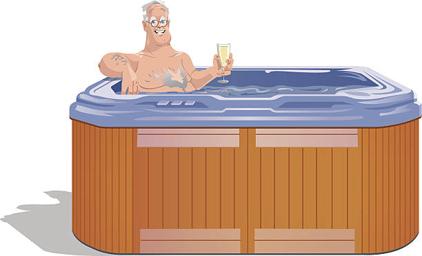 Hot Tub Cartoon : Hot Tub Clipart #1048389 | Liferisife