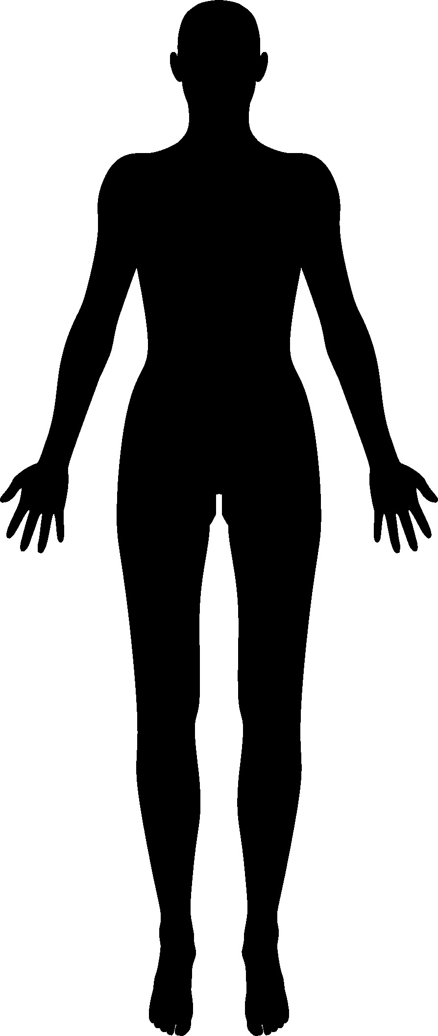 Male Body Silhouette Clip Art