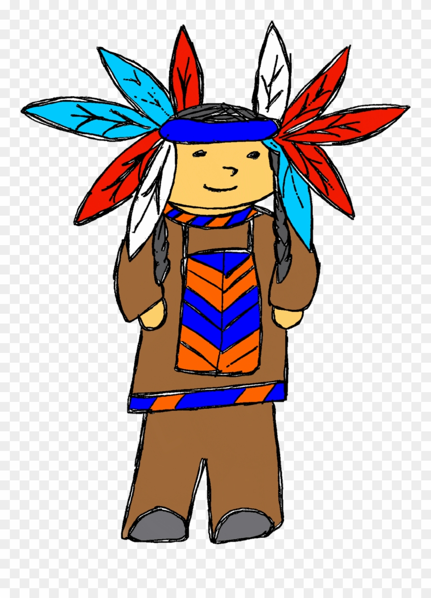 Indian Chief Clip Art.